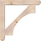 Ekena Millwork Westlake Craftsman Smooth Bracket w/ Offset Brace, Douglas Fir, 7 1/2"W x 48"D x 48"H BKT0806X48X48WTL04SDF - alternate 3